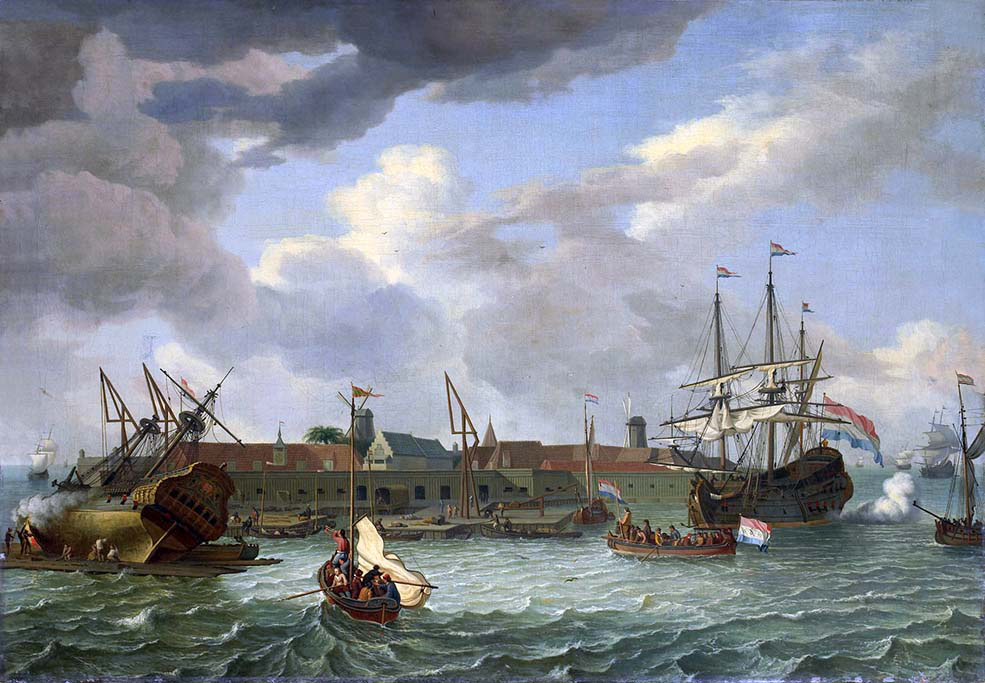 Onrust Island Near Batavia